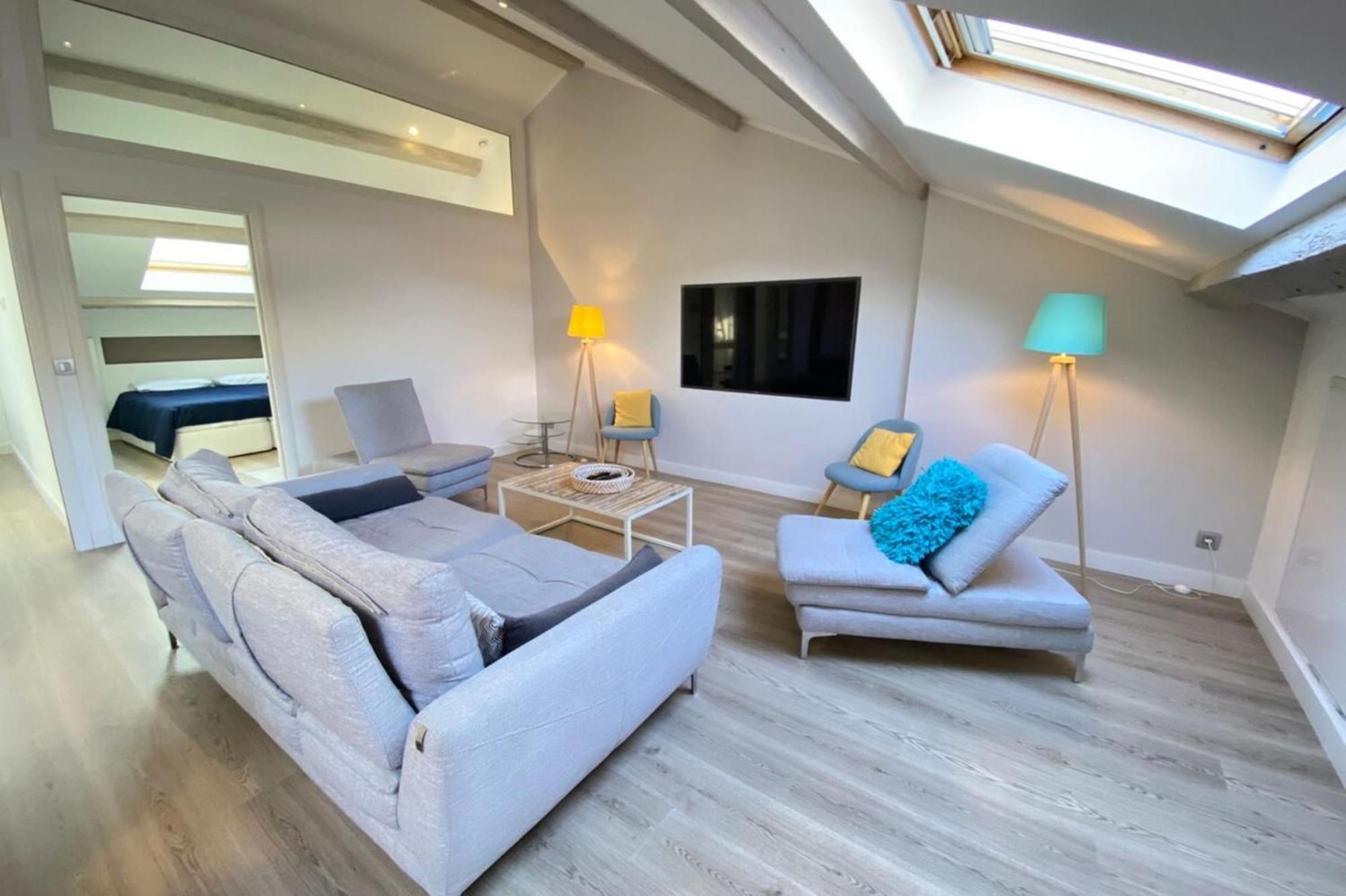 Modern & Bright 4-Room Apartment In Cannes Banane Buitenkant foto